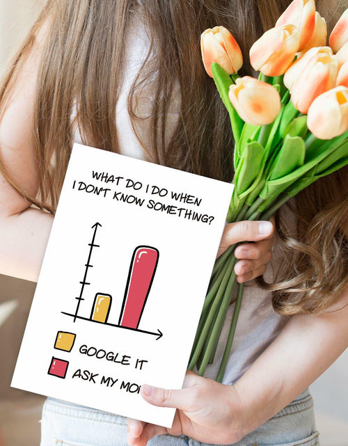 Load image into Gallery viewer, CSMOSJgreetings Funny Mothers Day Card for Mom from Son Daughter Color #13
