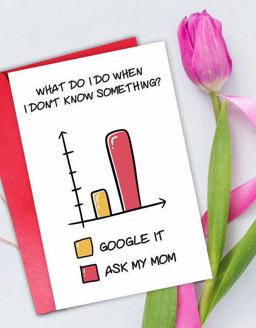 Load image into Gallery viewer, CSMOSJgreetings Funny Mothers Day Card for Mom from Son Daughter Color #13
