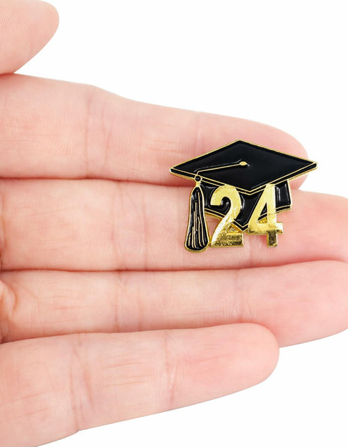 Load image into Gallery viewer, GraduationMall 2024 Graduation Cap Lapel Pin Souvenir Badge 1 Piece

