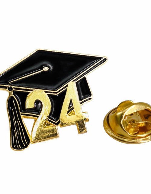 Load image into Gallery viewer, GraduationMall 2024 Graduation Cap Lapel Pin Souvenir Badge 1 Piece
