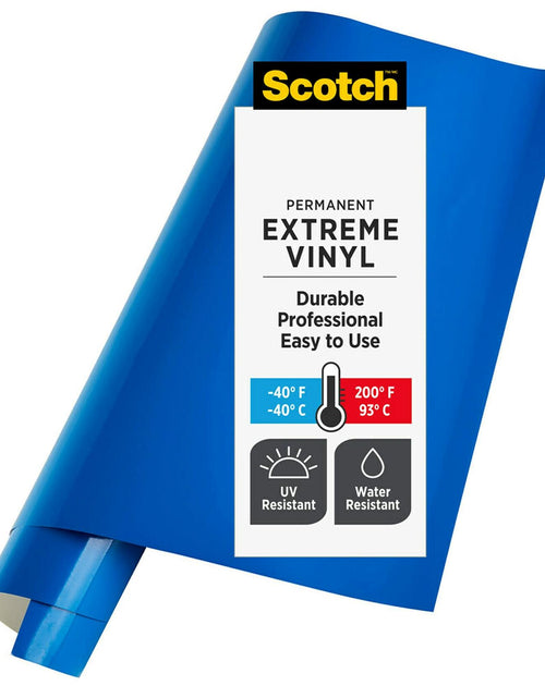 Load image into Gallery viewer, Scotch Extreme Premium Vinyl 12x24in Intense Blue Outdoor Automotive
