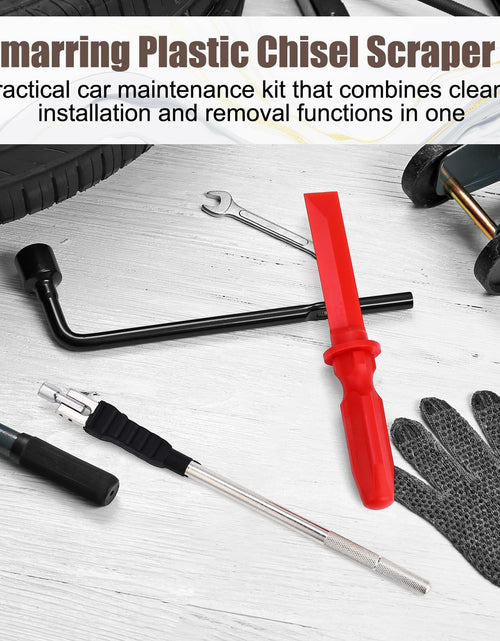 Load image into Gallery viewer, Tallew 2 Pcs Tire Valve Stem Puller &amp; Scraper Tool Set with Rubber Boot
