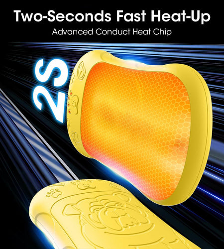 OLV Rechargeable Hand Warmers 2 Pack 6000mAh Magnetic 18Hrs Portable Heater