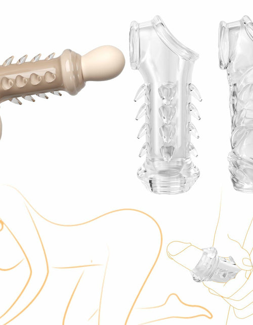 Load image into Gallery viewer, OPEN BOX Sneerbaby Reusable Silicone Sleeves 2pcs Transparent
