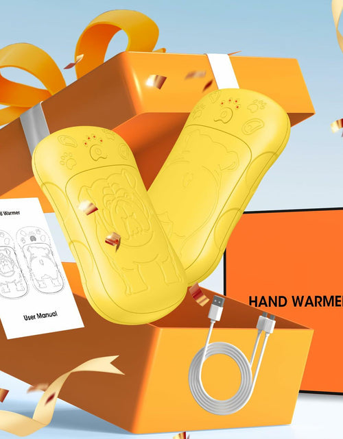 Load image into Gallery viewer, OLV Rechargeable Hand Warmers 2 Pack 6000mAh Magnetic 18Hrs Portable Heater
