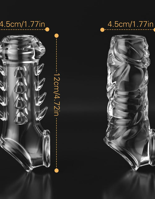 Load image into Gallery viewer, OPEN BOX Sneerbaby Reusable Silicone Sleeves 2pcs Transparent
