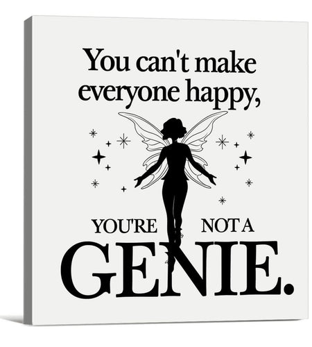 Heijie Inspiration Canvas Wall Art Framed Print 8x8 Inch Modern Home Decor