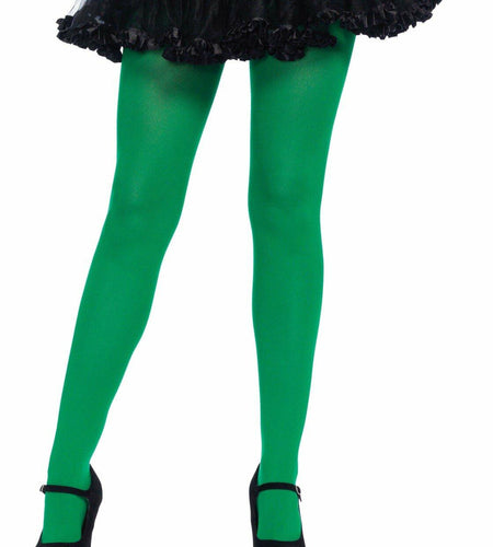 Leg Avenue Women's Opaque Plus Size Tights Kelly Green Size Plus