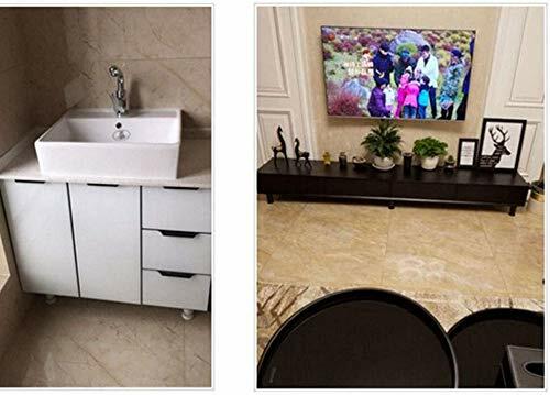 Load image into Gallery viewer, Lheng Stainless Steel Adjustable Furniture Legs Black 18cm 2 Pcs
