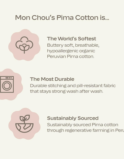 Load image into Gallery viewer, MON CHOU Organic Cotton Burp Cloths Baby 20x9.5 Meadow Cocoa
