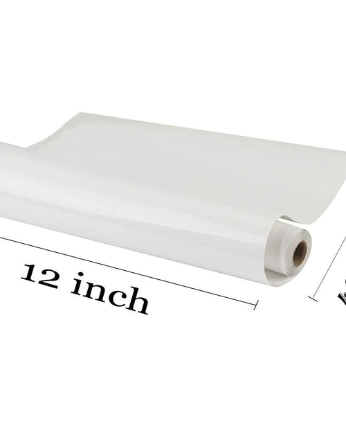 Load image into Gallery viewer, [Like New] Guangyintong Heat Transfer Vinyl Roll 12" x 40ft Glossy White HTV for T-Shirts

