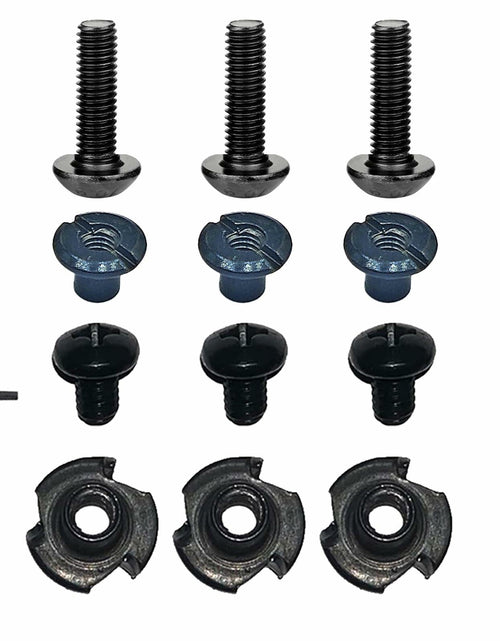 Load image into Gallery viewer, WGLILO #8-32 Three-Claw T-Nut Zinc Hexagon Socket Cross Screw
