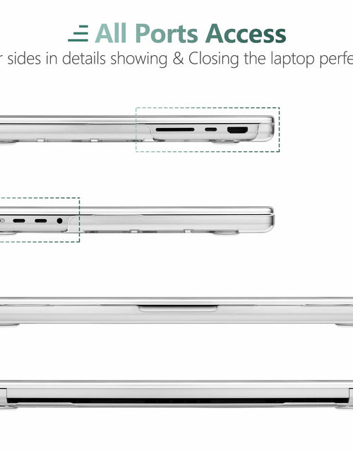 Load image into Gallery viewer, DONGKE MacBook Pro 16 Inch Case 2024 2023 2021 Pro Max Blue Flowers
