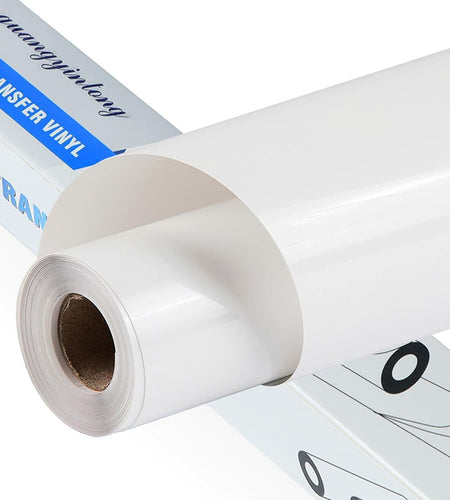 [Like New] Guangyintong Heat Transfer Vinyl Roll 12" x 40ft Glossy White HTV for T-Shirts
