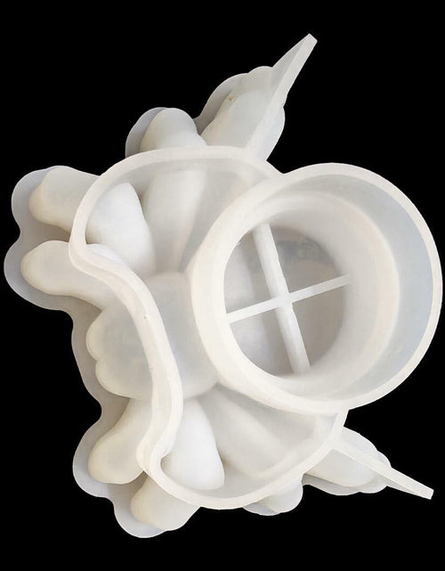 Load image into Gallery viewer, Fuehbur Spider Candle 3D Silicone Mold for Epoxy Resin DIY White
