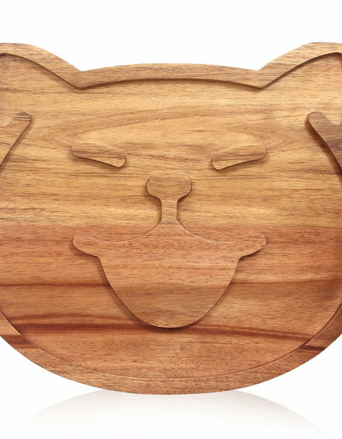 Load image into Gallery viewer, Renawe Decorative Acacia Wood Cheese Plate Serving Tray Large Solid Wood
