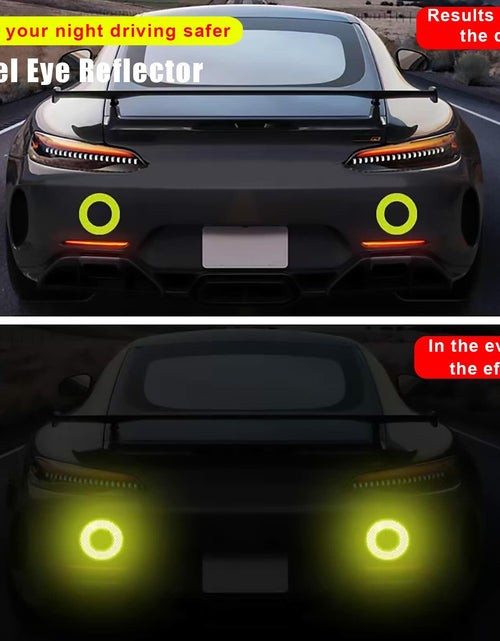 Load image into Gallery viewer, 3D Strong Reflective Car Fender Trunk Wheel Tire Rim Stickers Diamond Grade
