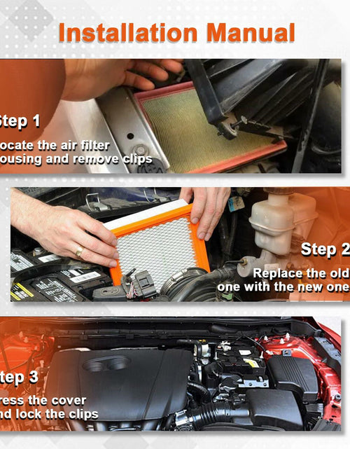 Load image into Gallery viewer, Treeligo CA12050 Engine Air Filter for Honda Civic CR-V L4 1.5L 2016-2023
