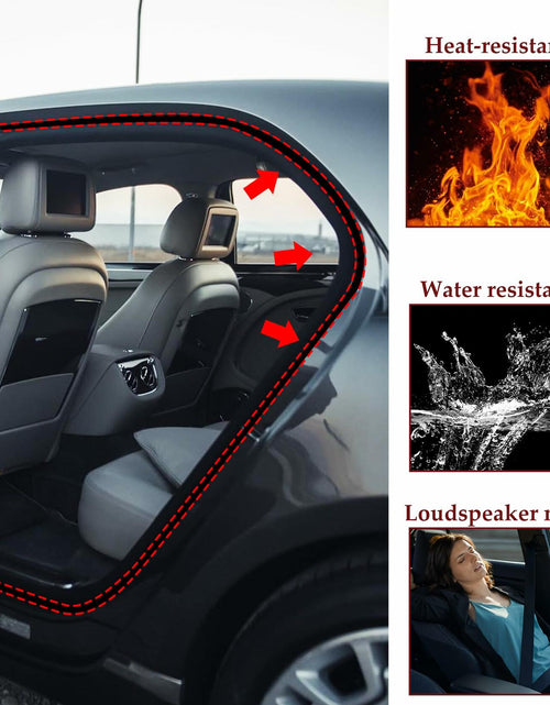 Load image into Gallery viewer, CXCCOI 16.4Ft Automotive Weather Stripping Car Door Seal Strip Black
