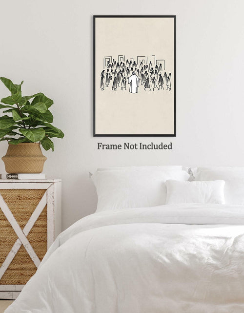 Load image into Gallery viewer, ZETCGSH Vintage Jesus Canvas Wall Art Poster 12x16 in Unframed
