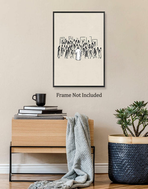 Load image into Gallery viewer, ZETCGSH Vintage Jesus Canvas Wall Art Poster 12x16 in Unframed
