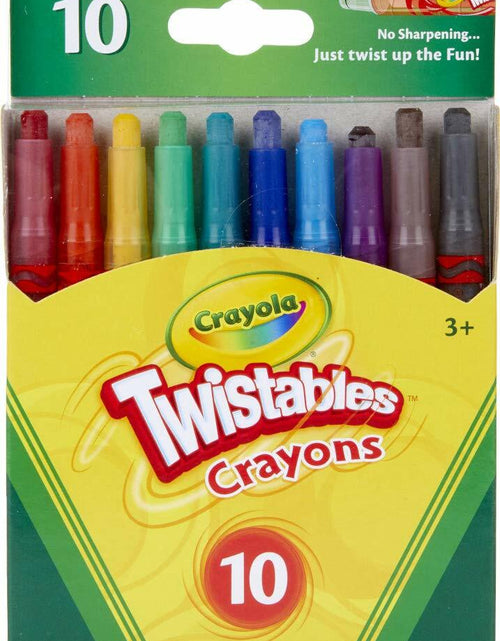 Load image into Gallery viewer, Crayola Twistables Crayons Coloring Set, Twist Up Crayons for Kids, 10 Count
