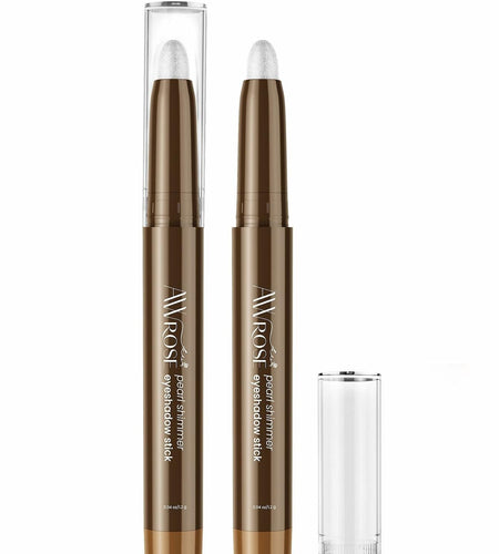awrose Cream Eyeshadow Stick Waterproof Glitter Shimmer Eye Brightener 1oz