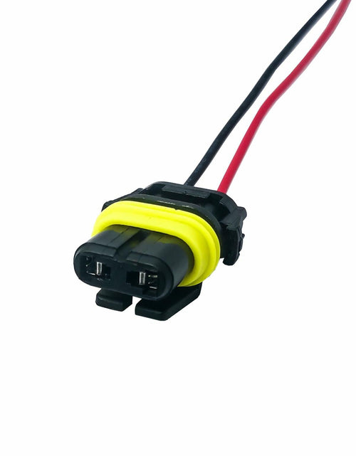 Load image into Gallery viewer, 9006 HB4 Headlight Low Beam Plug Socket Bulb ADO-9006 Black
