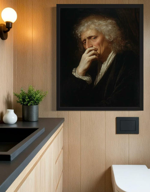 Load image into Gallery viewer, aj decor Isaac Newton Bathroom Wall Art Print Poster 8x10 inches Unframed
