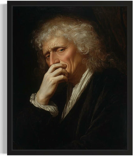aj decor Isaac Newton Bathroom Wall Art Print Poster 8x10 inches Unframed