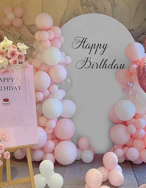Load image into Gallery viewer, Yupend Wedding Arch Frame Metal Backdrop Stand 7.2FT Gold Balloon Arch
