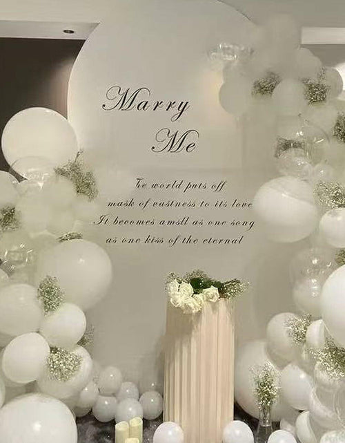 Load image into Gallery viewer, Yupend Wedding Arch Frame Metal Backdrop Stand 7.2FT Gold Balloon Arch
