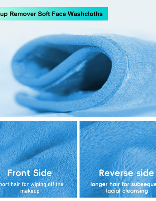 Load image into Gallery viewer, PleasingCare Makeup Remover Cloth Cleansing Towel Burgundy 3 Pack Face
