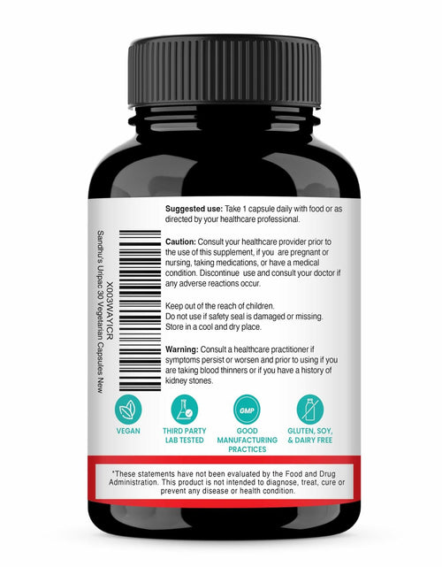 Load image into Gallery viewer, BestBy06/26 Sandhu's Uripac 36mg PACs Cranberry Extract 35 Capsules
