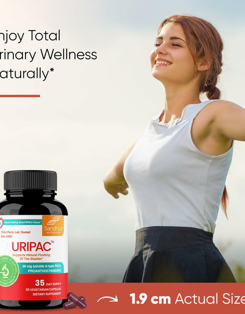 Load image into Gallery viewer, BestBy06/26 Sandhu's Uripac 36mg PACs Cranberry Extract 35 Capsules
