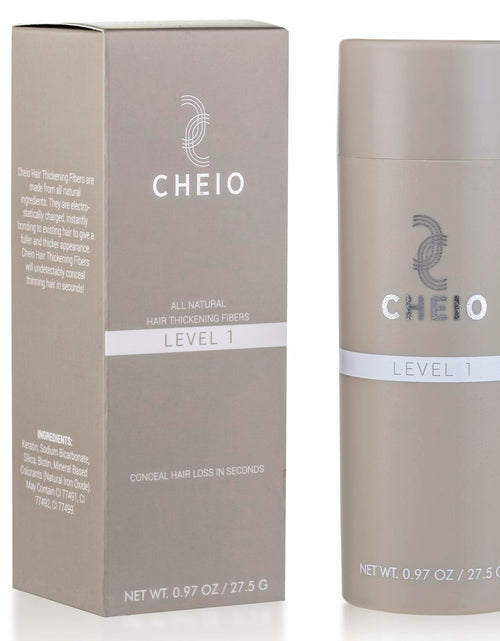 Load image into Gallery viewer, BestBy07/26 Cheio Hair Thickening Fibers 27.5g Level 1 Light Brown Keratin
