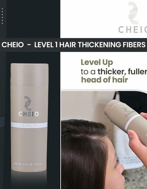 Load image into Gallery viewer, BestBy07/26 Cheio Hair Thickening Fibers 27.5g Level 1 Light Brown Keratin

