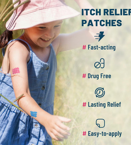 Oukken Bite Itch Relief Patches 81 Multi Patches Kids & Adults Anti Itch