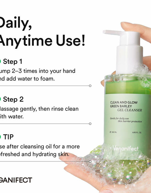 Load image into Gallery viewer, VEGANIFECT Gel-to-Foam Cleanser Hydrating Face Wash 205ml 6.93fl oz
