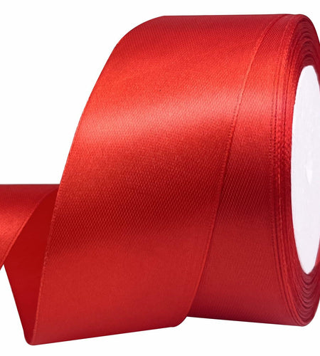 MEYIART Red Ribbon 1.5in 25 Yards Polyester Wedding Gift Wrapping Bow