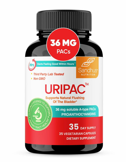 Load image into Gallery viewer, BestBy06/26 Sandhu's Uripac 36mg PACs Cranberry Extract 35 Capsules
