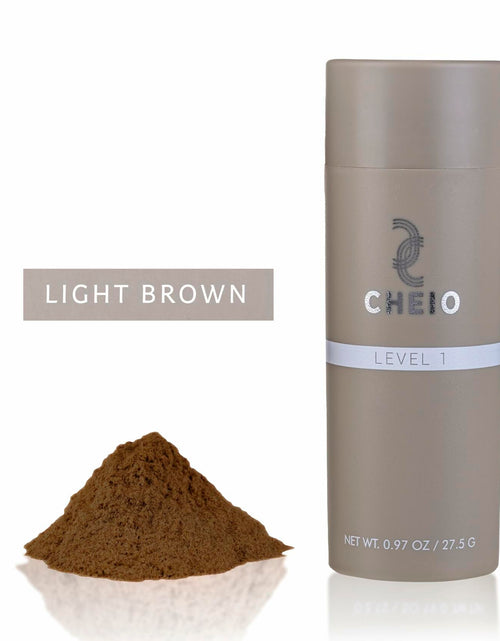 Load image into Gallery viewer, BestBy07/26 Cheio Hair Thickening Fibers 27.5g Level 1 Light Brown Keratin
