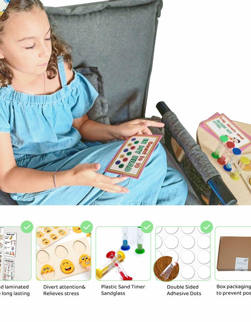 Load image into Gallery viewer, Roromonia Calming Corner Kit with Posters Feelings Chart Wooden Puzzle
