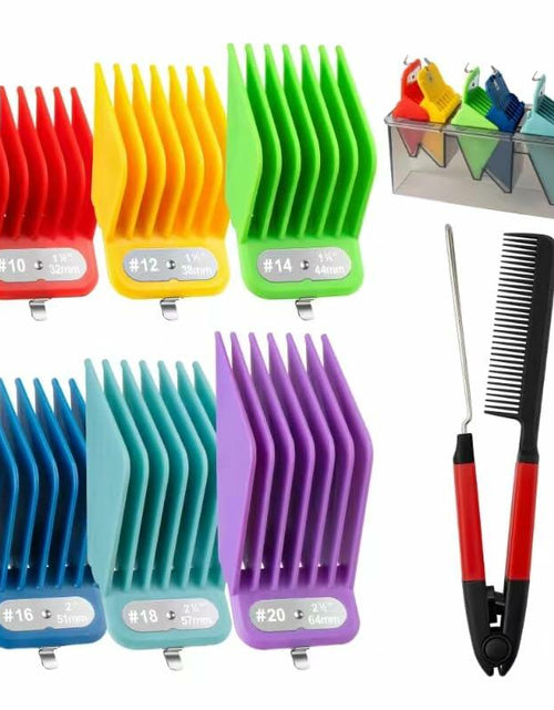 Load image into Gallery viewer, CLIPFIT Extra Long Clipper Guards Set Compatible with Andis Master #10-16
