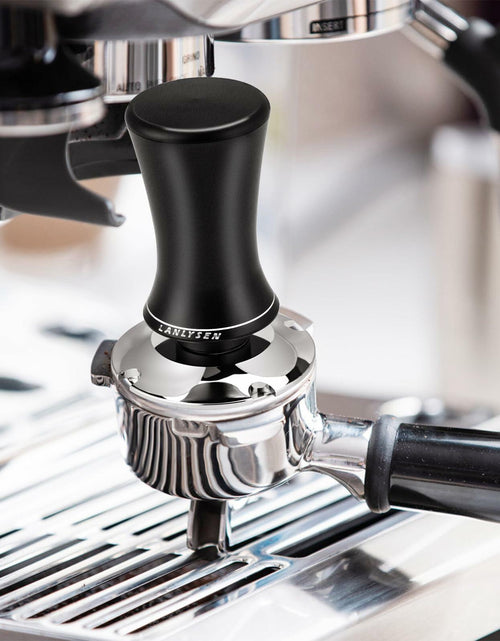 Load image into Gallery viewer, LANLYSEN Espresso Tamper 53.3mm Spring-loaded Calibrated Stainless Steel Base
