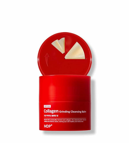 MDP+ Red Lacto Collagen Cleansing Balm 1.69oz Pore Cleanser Hydrating Travel