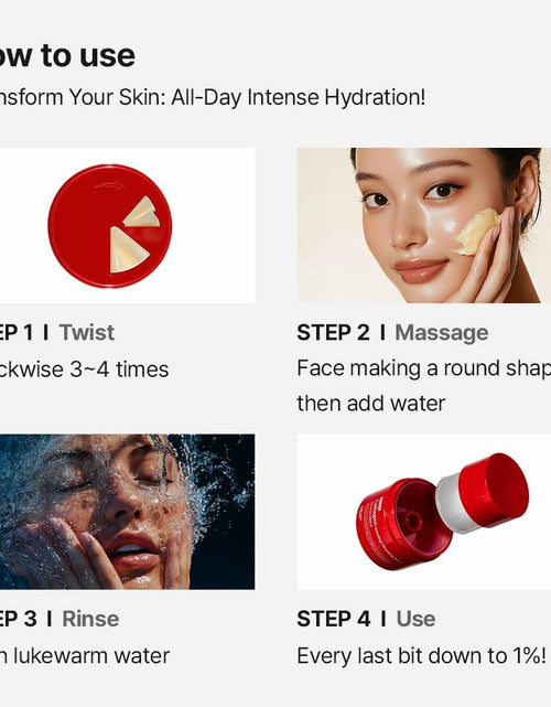 Load image into Gallery viewer, MDP+ Red Lacto Collagen Cleansing Balm 1.69oz Pore Cleanser Hydrating Travel
