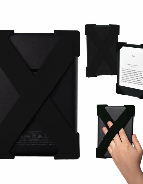Load image into Gallery viewer, Strapsicle Hand Strap for Kindle Basic 11th/12th Gen &amp; Kobo NIA Small Black
