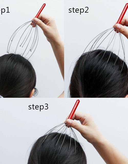 Load image into Gallery viewer, YAO &amp; BEI Scalp Massager Tool Head Scratcher Stress Reliever Rubber Beads 4 Pack
