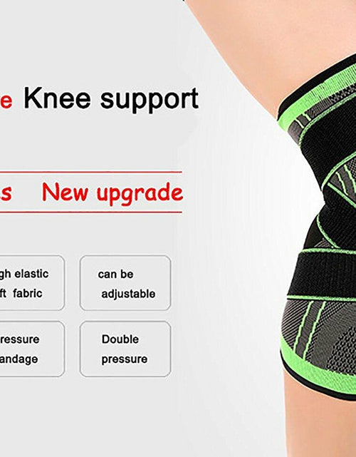 Load image into Gallery viewer, ASOONYUM Knee Sleeve Compression Support Joint Pain Relief Green Single Size XL
